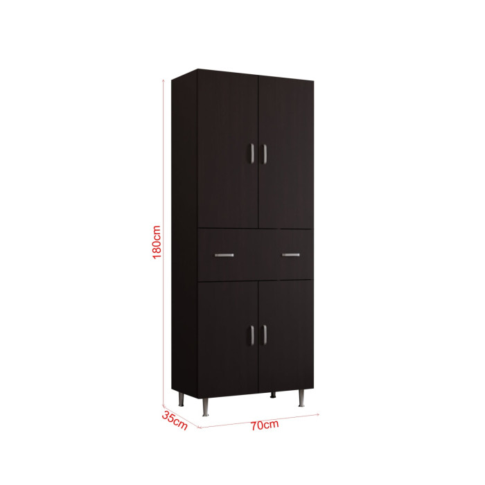 Dulap, 70X35X180 cm, 4U-1S