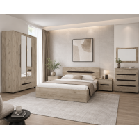 Set Dormitor Valencia Dulap 4 usi