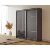 Dressing Velvet Silver, ANTRACIT