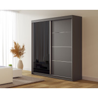 Dressing Velvet Silver, ANTRACIT