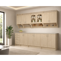 Bucatarie Korona Mebel MDF 2.6M, 260x60x200cm