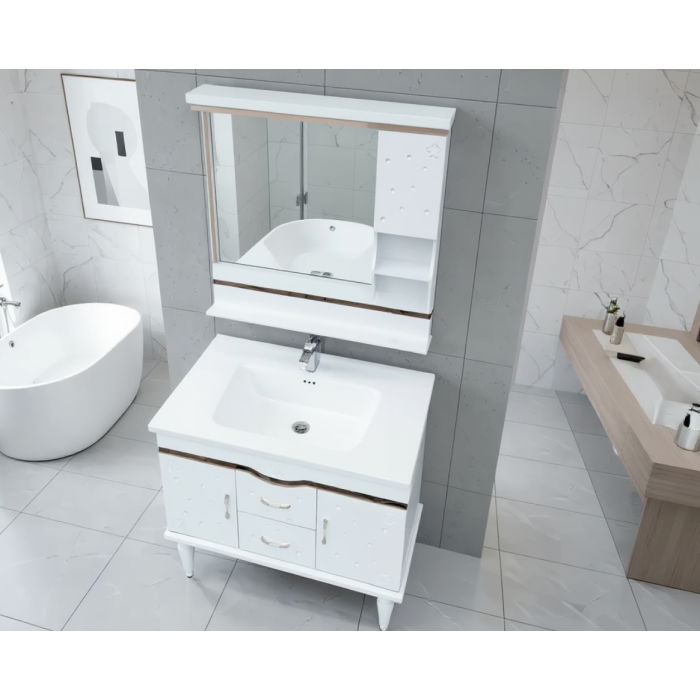 Set mobilier baie 828, 100x48x81cm