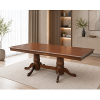 Set masa RH7132 + 8 scaune RH8100,160x100x77 cm, dirty oak