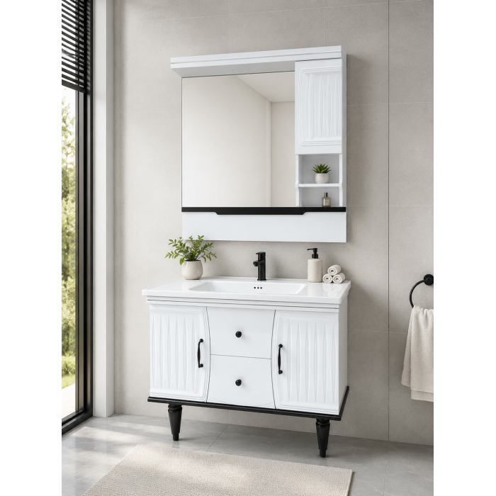 Set mobilier baie 804, 100x48x81cm
