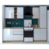 Bucatarie Chelsea 2M, 200x60x215 cm