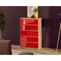 Comoda ARIA RO 5S, 70x40x112cm