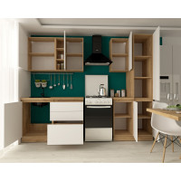 Bucatarie Chelsea 2M, 200x60x215 cm
