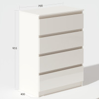 Comoda ARIA RO 4S, 70x40x96cm