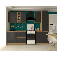 Bucatarie Chelsea 2M, 200x60x215 cm