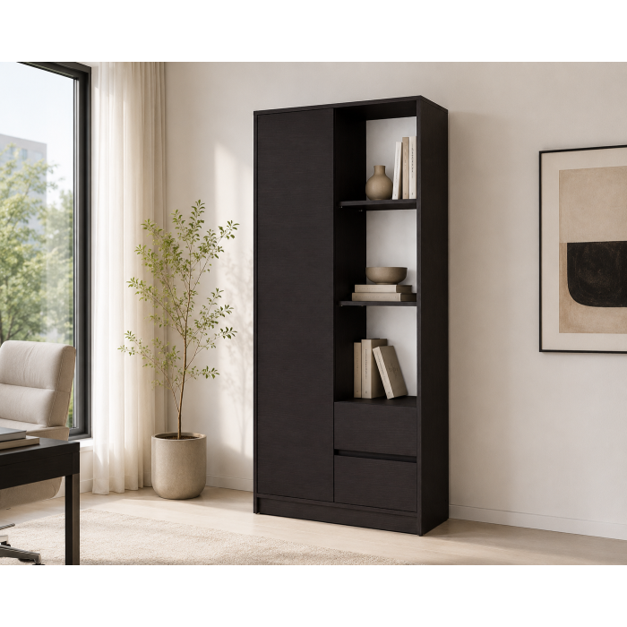 Dulap MP1 - 1U+2S, 80x33x180 cm