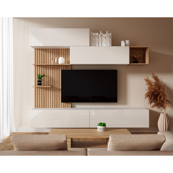 LIVING EVORA ACRIL ALB,...