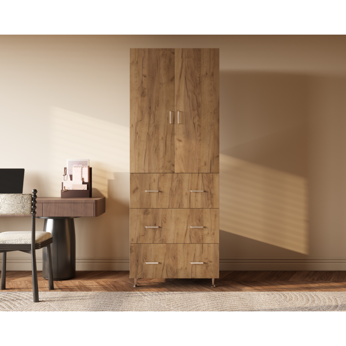 Dulap, 70x35x180 cm, 2U-3S