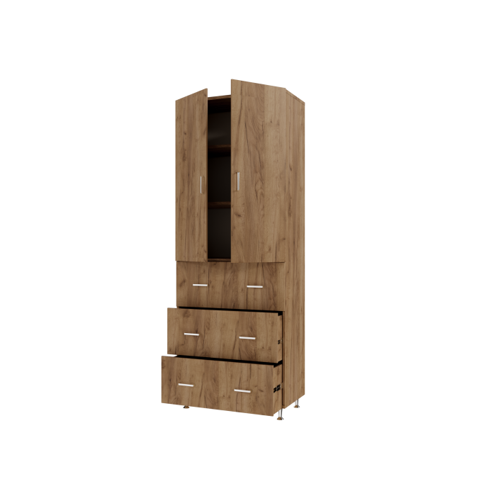 Dulap, 70x35x180 cm, 2U-3S