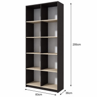 Dulap KSC 2 ro,83x36x205 cm