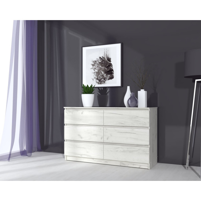 Comoda MP6 6S,130x44x80 cm