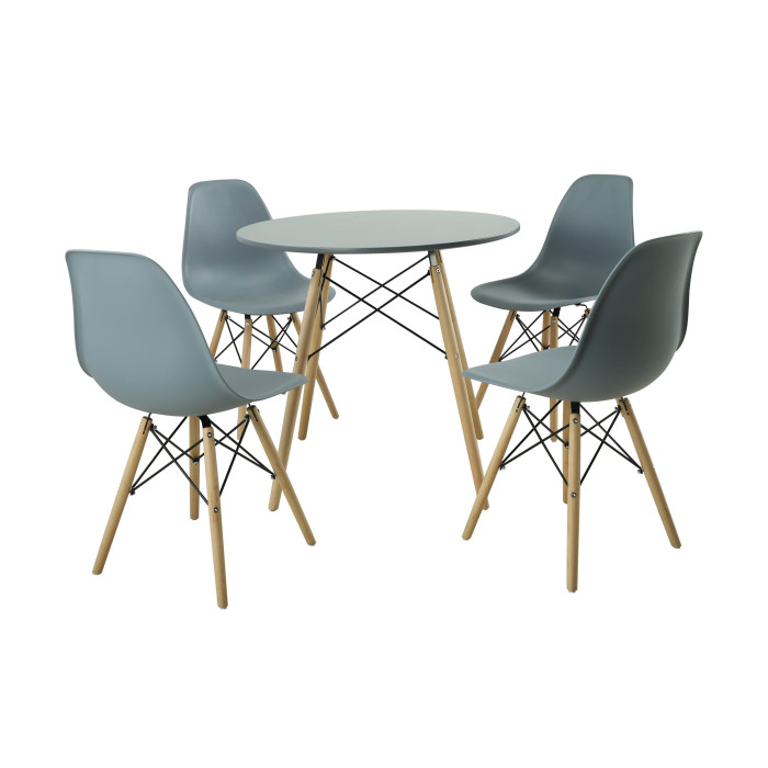 Set masa DA151,80x75 cm /4 scaune, 46x55x83 cm, DA232
