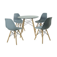 Set masa DA151,80x75 cm /4 scaune, 46x55x83 cm, DA232