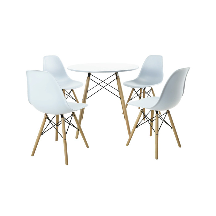 Set masa DA151,80x75 cm /4 scaune, 46x55x83 cm, DA232