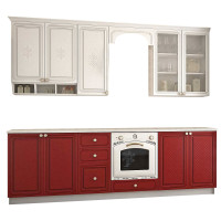 Bucatarie Versailles MDF 2.6M, 260 x60x 200cm