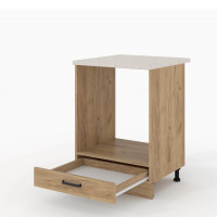 Corp inferior cuptor vio 60 stejar aur k003, 60x49x85cm