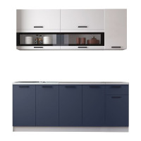 Bucatarie Tehno New MDF 2.0M, 200x60x200cm
