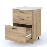 Corp inferior Vio, 60x49x85 cm, 3s stj aur-K003
