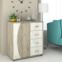 Comoda 4-1-1 ro, 88x45x91cm