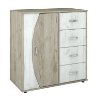 Comoda 4-1-1 ro, 88x45x91cm