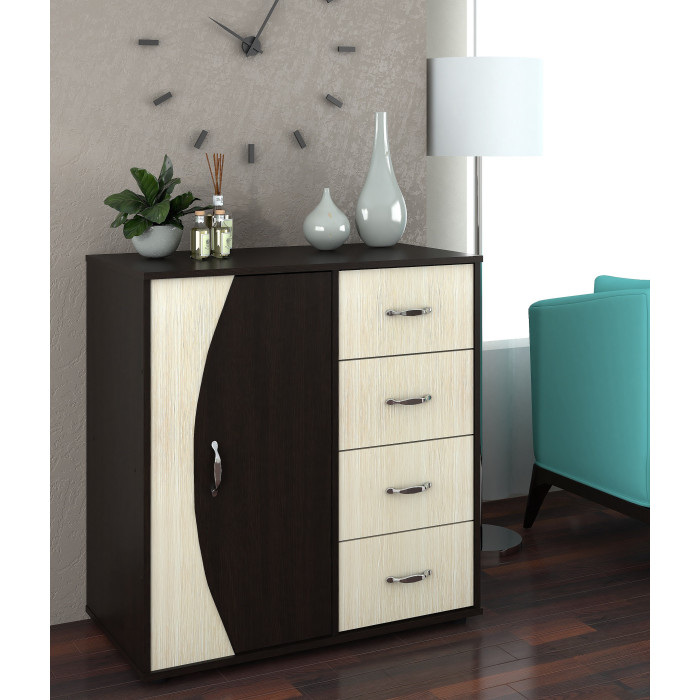 Comoda 4-1-1 ro, 88x45x91cm