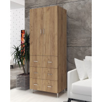 Dulap, 70x35x180 cm, 2U-3S