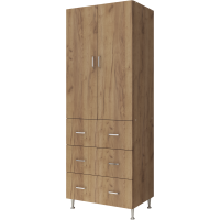 Dulap, 70x35x180 cm, 2U-3S