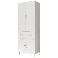 Dulap 4U-1S, 70x35x180cm , Alb