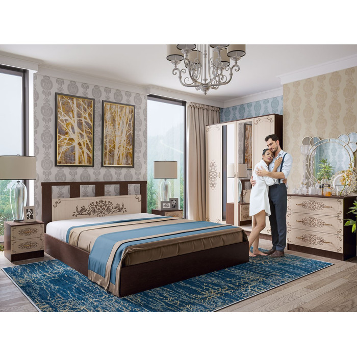 Set Dormitor Jasmin Wenge