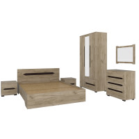 Set Dormitor Valencia dulap 3 usi