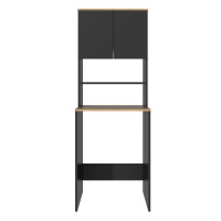 Dulap MS Suprapozabil, 65x65x181cm, Antracit