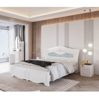 Set Dormitor ZQB-810, 4 USI, Alb