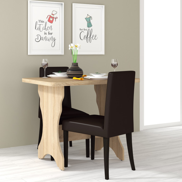 Masa bucatarie KC-2 UA, 90x60x73 cm