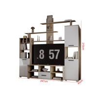 Set living Geo , 247x45x210 cm