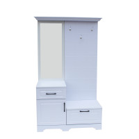 Cuier ZQD 109, 113x43x205cm, Alb