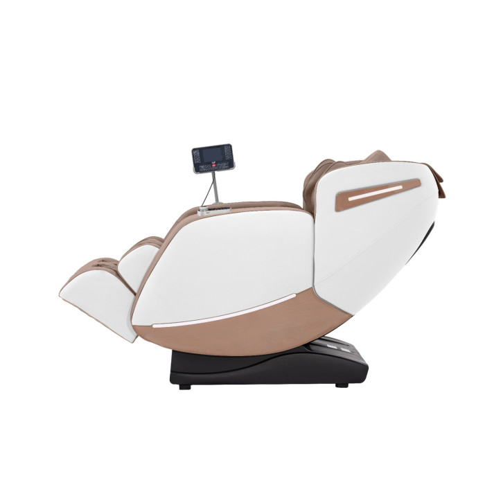 Scaun Masaj MP-A062, Alb+Cappuccino
