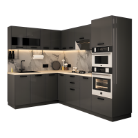 Bucatarie Daria colt V1,Antracit
