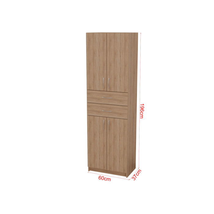 Dulap KSC-11 RO, 60x37x196 cm