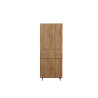 Dulap 4U-1S , 70x35x180 cm Stejar K003
