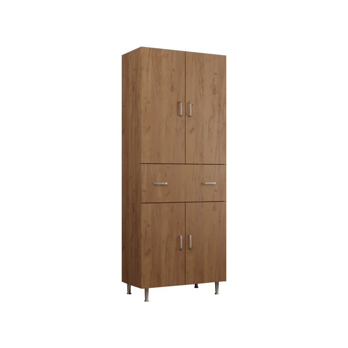 Dulap 4U-1S , 70x35x180 cm Stejar K003