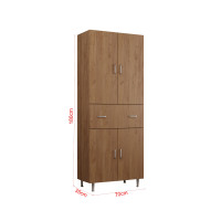 Dulap 4U-1S , 70x35x180 cm Stejar K003