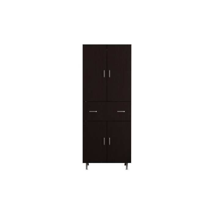 Dulap 4U-1S , 70x35x180 cm Wenge
