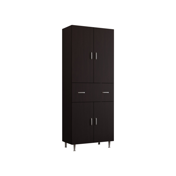 Dulap 4U-1S , 70x35x180 cm Wenge