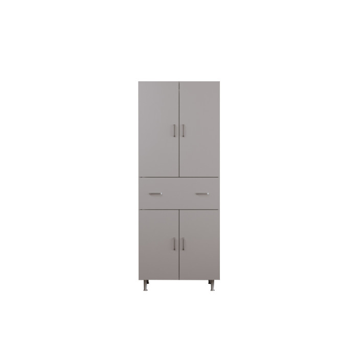 Dulap 4U-1S, 70x35x180cm , Alb
