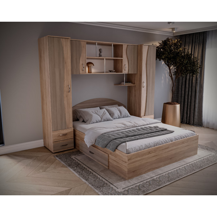 Set Dormitor Tineret, 227x51/205x200cm