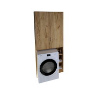 Dulap MS 2U Polite, 85x35X199 cm